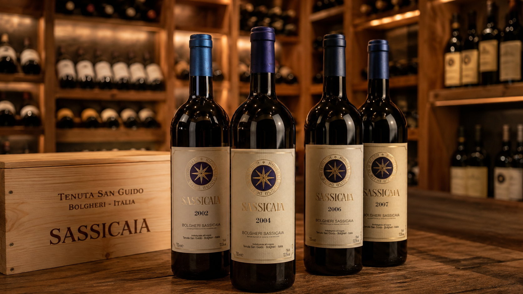 Sassicaia Verticale