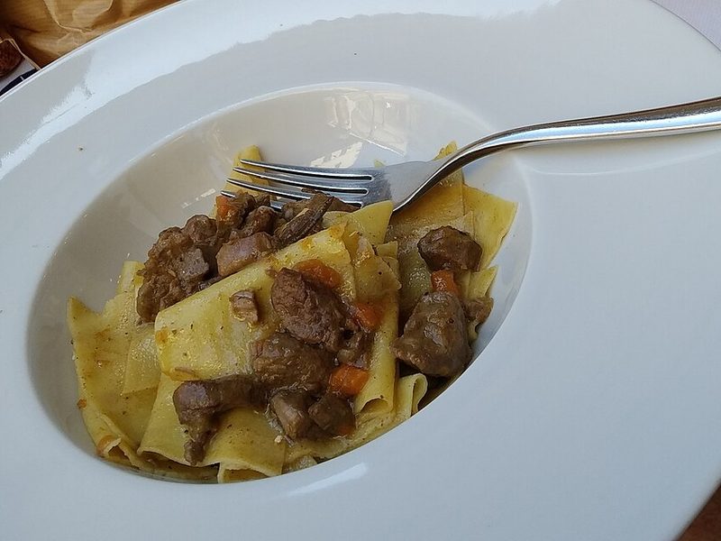 Pappardelle al cinghiale